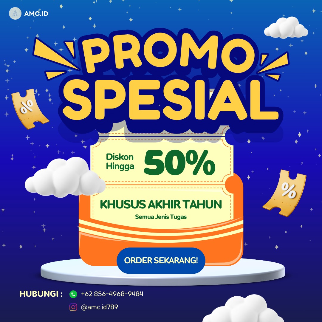 Promo Diskon Mahasiswa Baru