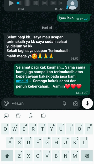 Testimoni Client 3 AMC